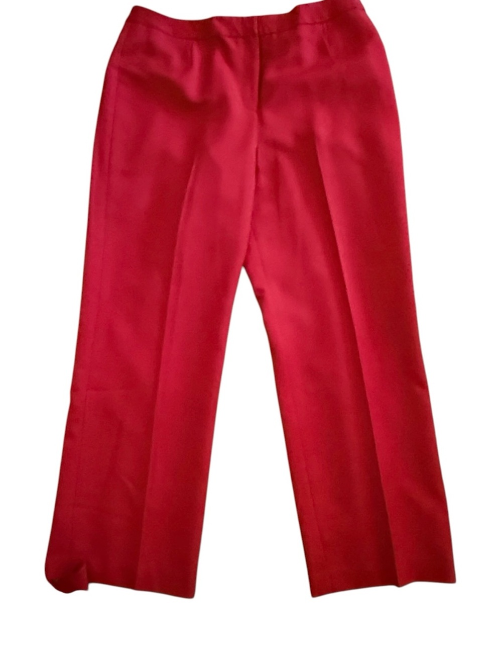 Jones Wear Red Size 16 Two Piece Pant Suit Blazer Trousers Power Dressing NWT - Picture 4 of 9